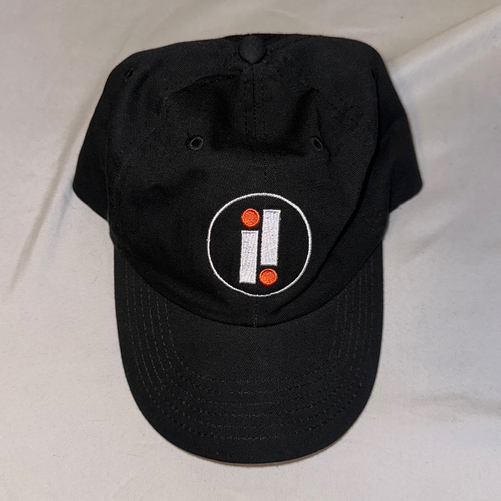 Black hat with logo